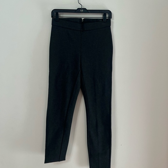 J.Crew woman’s Any day pixie pants stretch ponte Hthr charcoal - Picture 7 of 10